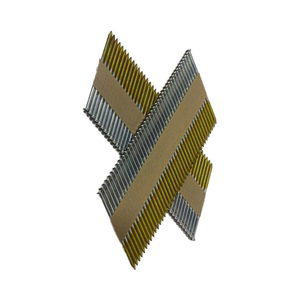 Clous en papier galvanisés à tête en D avec <span class=keywords><strong>pointe</strong></span> <span class=keywords><strong>diamant</strong></span>ée, couleur peinture, pour charpente, 34 degrés - Product Image 2