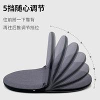 Coussin de chaise de plage pliable portable Hangrui avec support dorsal, léger et facile à transporter pour le camping, la terrasse et l'utilisation au stade