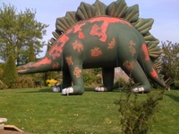 Dragon gonflable géant réaliste en tissu Oxford pour la décoration de parcs à thème, vente en gros, prix attractif