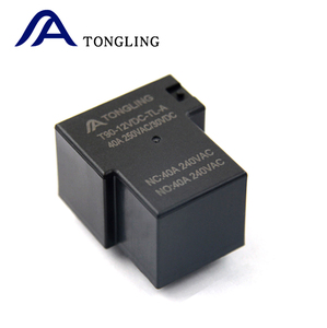 Tongling T90-12VDC-TL-A 12VDC điện từ 4-pin hình thứ<span class=keywords><strong>c</strong></span> một <span class=keywords><strong>Relay</strong></span> 40A cho PCB - Product Image 4