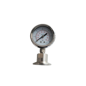 Manómetro Industrial Sanitario YTP60 con Abrazadera Triple, Acero Inoxidable 304, Medición de 0-6 bar - Product Image 5