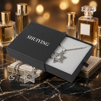 Boîte à bijoux en carton mat avec logo OEM, emballage en papier, petite boîte à bijoux pour collier et bague, boîte cadeau imprimée, prix d'usine
