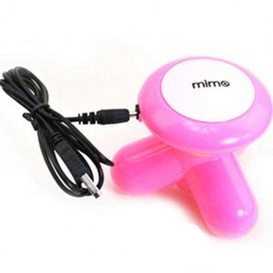 Mini masseur électrique vibrant USB en forme de triangle avec plusieurs couleurs - Product Image 4