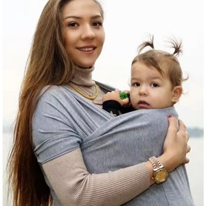 Échantillon gratuit : Nouveau porte-bébé décontracté réglable pour nouveau-né, facile à porter, avec poche. - Product Image 3