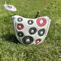 Nouvelle housse de putter de golf ODYSSE en polyuréthane avec fermeture auto-agrippante, modèles circulaires, semi-circulaires et à barre droite pour putter