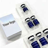 Boîtes rigides personnalisées en gros pour capsules de peptides, emballage de luxe pour flacons pharmaceutiques de 3 ml et 5 ml