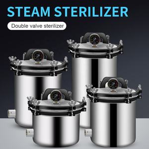 Attrezzatura da Laboratorio <span class=keywords><strong>Autoclave</strong></span> Portatile da 12L Macchina Termica Sterilizzatore a Vapore ad Alta Pressione a Controllo Automatico - Product Image 5