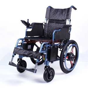 Chăm Sóc Sức Khỏe Ngoài Trời Của Nhãn Hiệu Bánh Xe Phía Sau Ánh Sáng Có Thể Gập Lại Xe Lăn Điện - Product Image 1