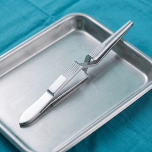 Pinzas para tejidos Hegenbarth, instrumento quirúrgico manual de acero inoxidable, certificado CE Clase I, para operaciones quirúrgicas - Product Image 3