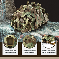 PTG Vente chaude CS FAST Nylon Accessoires de camouflage sportif Housse de casque tactique en tissu
