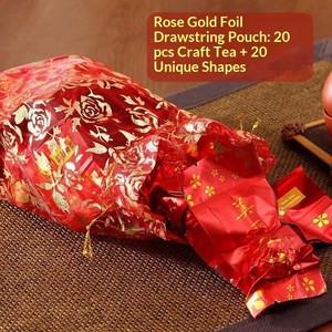 Thé aux fleurs en fleurs fait main - 20 variétés (incl. Amarante, Jasmin) |   Boules de thé artistiques et saines pour une infusion florale - Product Image 4