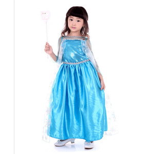 Doira <b>Girls</b> <b>Frozen</b> Elsa Cosplay <b>Dress</b> Kids Princess Costume - Product Image 3