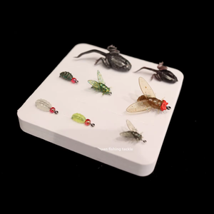 Venta al por mayor de moscas de pesca con anzuelo, micro señuelos blandos para pesca de trucha, señuelos biónicos de insectos, señuelos de pesca con mosca, anzuelos de renacuajo y anzuelos de ninfa. - Product Image 2
