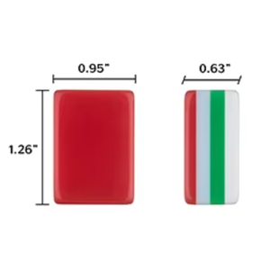 High‑quality Clearance Royal Christmas Red Nut Clip Mahjong Tiles Limited Edition Premium Quality - Product Image 5