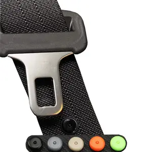 流行耐用强力汽车安全座椅安全带配件限位安全扣固定器紧固件夹止动按钮
