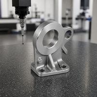 Soporte de Montaje Industrial Mecanizado por CNC de Precisión Personalizada, Base de Soporte de Acero Fundido de Alta Resistencia