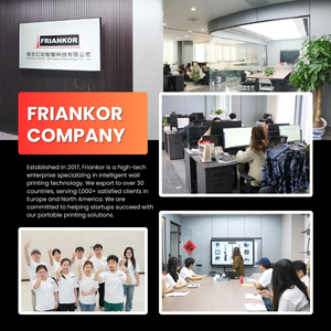 Imprimante murale UV double mode MK01 avec système de rail à roues, câble à ressort et connexion <span class=keywords><strong>rapide</strong></span>, pour intérieur et extérieur, certifiée CE - Product Image 3