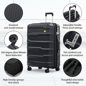 กระเป๋าเดินทางธุรกิจ MGB หลายสี พื้นผิวกันลื่น ดีไซน์มินิมอล ล้อเงียบ ทนทาน - Product Image 4