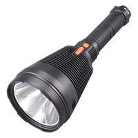 Lampe torche LED rechargeable USB/Type-C haute puissance, lumières rouge/jaune/bleue, faisceau de 500 m, portable, camping en plein air