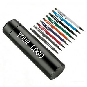 Stylo publicitaire personnalisé à logo sur mesure en métal aluminium, idéal pour la promotion - Vente chaude - Product Image 1