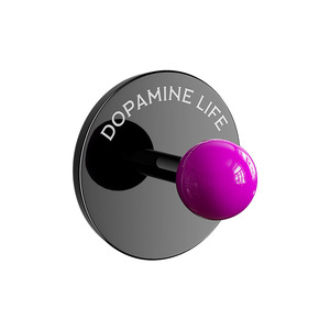 Dopamine Life Wall Mounted Adhesive <b>Hooks</b> 4.3cm Round Removable For <b>Bathroom</b> Storage - Product Image 2