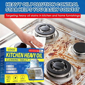 Film effervescent nettoyant <span class=keywords><strong>pour</strong></span> taches d'huile de cuisine transfrontalière, agent de nettoyage <span class=keywords><strong>pour</strong></span> hotte et cuisinière, modèle KJ-CDYWQJP - Product Image 3