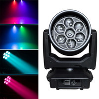 Luz Móvil Bee Eye RGBW de 7x60W, 560W con Luz Auxiliar, DMX512, Luz de Escenario para Discotecas, Fiestas, Bares y Conciertos