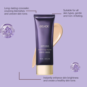 EELHOE Natürlicher Farb-Körper-<span class=keywords><strong>Concealer</strong></span>-Creme mit Titandioxid deckt Gesichts-/Körperunreinheiten ab und gleicht die Hautstruktur aus. - Product Image 4