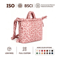 Sac fourre-tout matelassé pour femme avec porte-gobelet et compartiment pour ordinateur portable de 15,6 pouces, idéal pour le travail, les voyages et la salle de sport