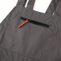 Salopette de travail personnalisée pour homme, respirante, avec ceinture élastique, pour aménagement paysager extérieur et plombier