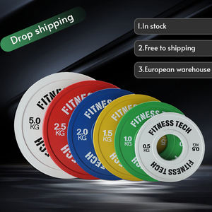 CooSport Fitness da 0.5 <span class=keywords><strong>kg</strong></span> a 5 <span class=keywords><strong>kg</strong></span> piccola piastra paraurti a buon mercato piccolo colore del paraurti in gomma - Product Image 1