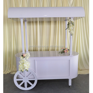 Event Decoration <strong>Sweet</strong> <strong>Cart</strong> Acrylic Display Candy <strong>Cart</strong> for Wedding - Product Image 1