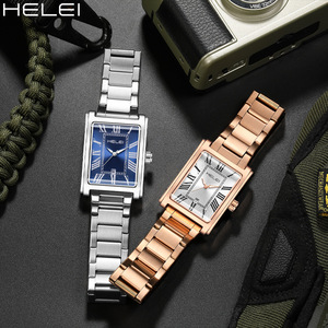 RELOJ DE QUARTZ HELEI Counter Genuine Goods Reloj para hombre Cinturón de acero fino Cronógrafo luminoso Calentamiento de generación de piezas para hombre - Product Image 4