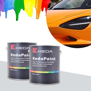 Pintura Metálica KEDA Resistente al Calor y a Altas Temperaturas para Reacabado Automotriz, Capa Final 2K de Larga Duración - Product Image 3