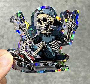 Autocollants adhésifs laser holographiques scintillants - Product Image 2