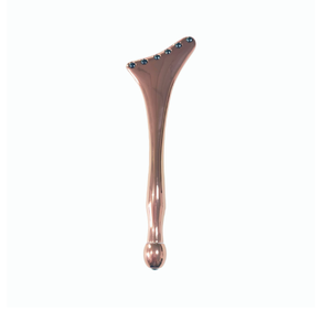 Facial Puffiness reduction zinc alloy Skin Relaxation Facial Muscles Zinc Alloy Beauty Ice Axe Cold Therapy Gua Sha <b>Massage</b> <b>Tool</b> - Product Image 2