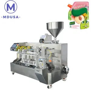 Special price machine for filing and sealing stand up pouch Dry flower tea packaging machinery for cosmetic products