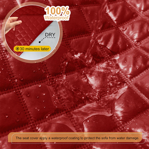 Áo phủ ghế <span class=keywords><strong>sofa</strong></span> chất lượng cao, chống thấm nước, chống trơn trượt, chống trầy xước, chống cào xước của thú cưng, bảo vệ đồ nội thất, chống bụi, bền bỉ. - Product Image 4