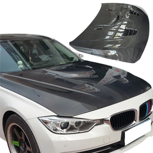 Cofano in fibra di carbonio ventilato di alta qualità, un'opzione di modifica migliorata per la sostituzione del cofano motore della <span class=keywords><strong>BMW</strong></span> <span class=keywords><strong>Serie</strong></span> 3 F30 - Product Image 1
