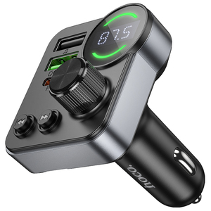 Adaptador de Coche HOCO E86 de 48W con Doble <span class=keywords><strong>USB</strong></span> y <span class=keywords><strong>USB</strong></span> C Portátil para Transmisor FM <span class=keywords><strong>Bluetooth</strong></span>, Formato de Audio MP3, Función Estéreo - Product Image 2