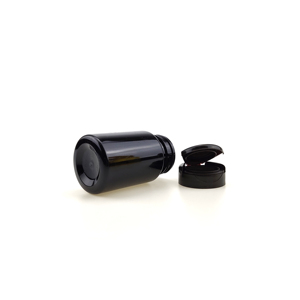50 мл, 80 мл, 100 мл, 150 мл, черный, зеленый, янтарный флакон для капсул для домашних животных с откидной крышкой, флакон для медицинских препаратов - Product Image 3