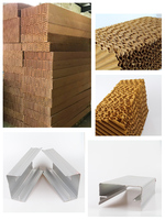 Nouvelles couvertures de refroidissement agricoles OEM en papier de pulpe brute de Jiamusi pour la vente en gros, options d'épaisseur 100mm/150mm, système d'alimentation automatique