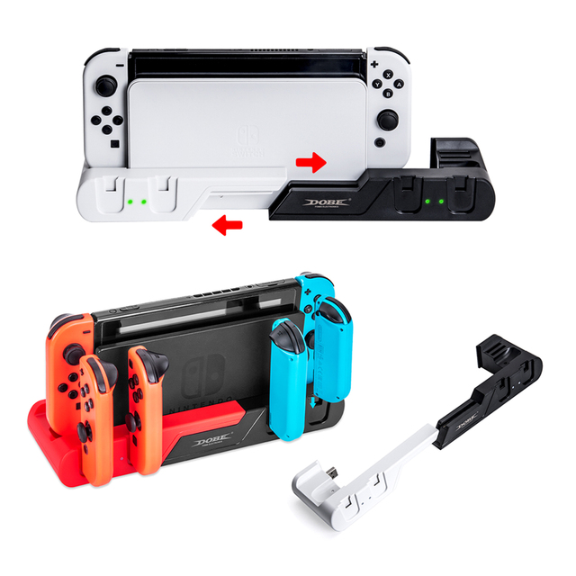 For Nintendo Switch / Oled Charging Dock 6 in 1 Charger Station Wholesale Price TNS-0122 Game Accessories