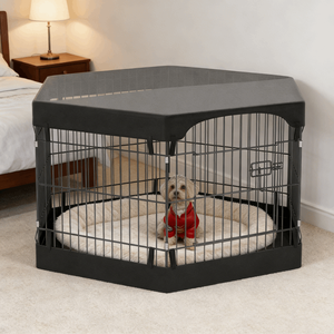 Jaula para Mascotas (Perros y Gatos) Plegable, Resistente al Agua, con Protección Solar y Transpirable, de Hierro Sólido, Económica, al por Mayor - Product Image 3