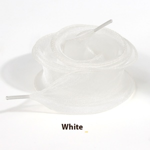 Laccio per <span class=keywords><strong>Scarpe</strong></span> in Organza <span class=keywords><strong>con</strong></span> Design a Onda Fatata e Neve, Adatto per <span class=keywords><strong>Scarpe</strong></span> <span class=keywords><strong>con</strong></span> Lacci - Product Image 6