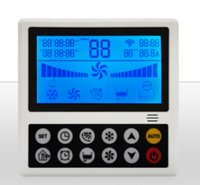Carte de commande d'onduleur OEM personnalisée 3KW 220V pour refroidisseur d'air avec télécommande à écran LCD