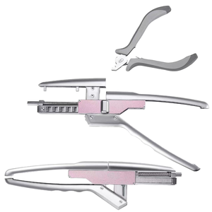 6D First Second Third Generation Metal Hair Extension Machine with <b>Plier</b> <b>Set</b> and Connectors - Product Image 1