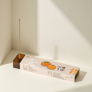 Bâtons d'encens portables Wenzhai, parfum d'orange, parfum longue durée, aromathérapie à domicile, ensemble de bâtons en bambou - Product Image 3
