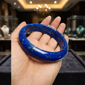 Bracelets en Lapis Lazuli Poli Naturel de Haute Qualité, Pierres de Guérison, Pierres Semi-Précieuses, Bijoux de Mode - Product Image 3