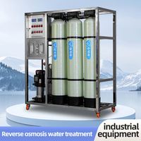 1T 2 t/h osmose inverse système de filtration de traitement de l'eau pure machine de traitement de l'eau industrielle